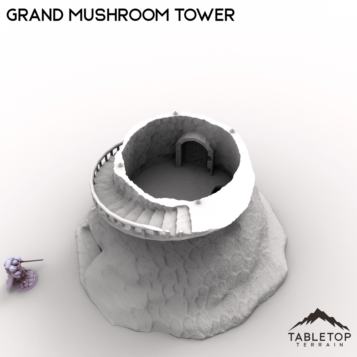 Tabletop Terrain Tower Grand Mushroom Tower