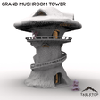 Tabletop Terrain Tower Grand Mushroom Tower