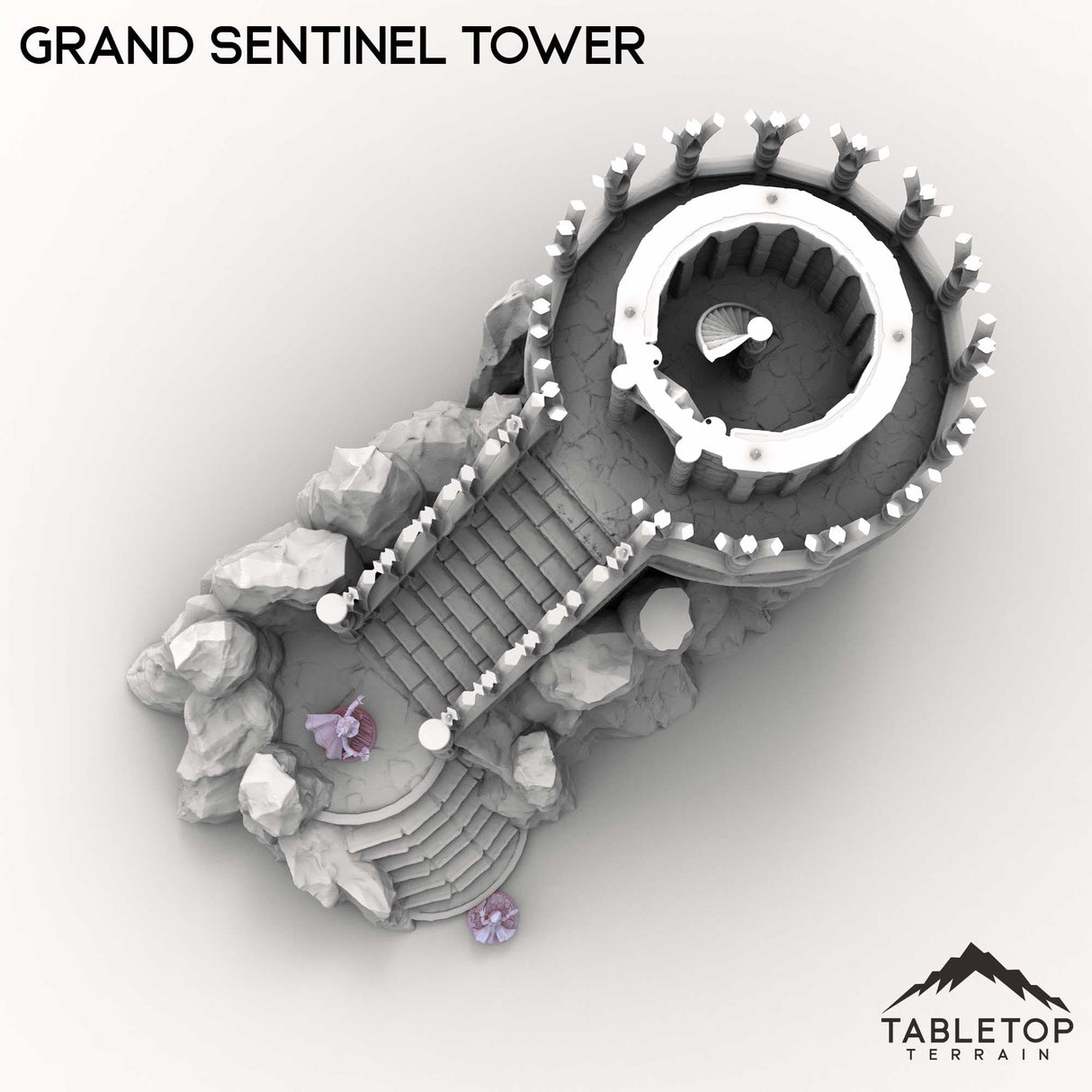 Tabletop Terrain Tower Grand Sentinel Tower