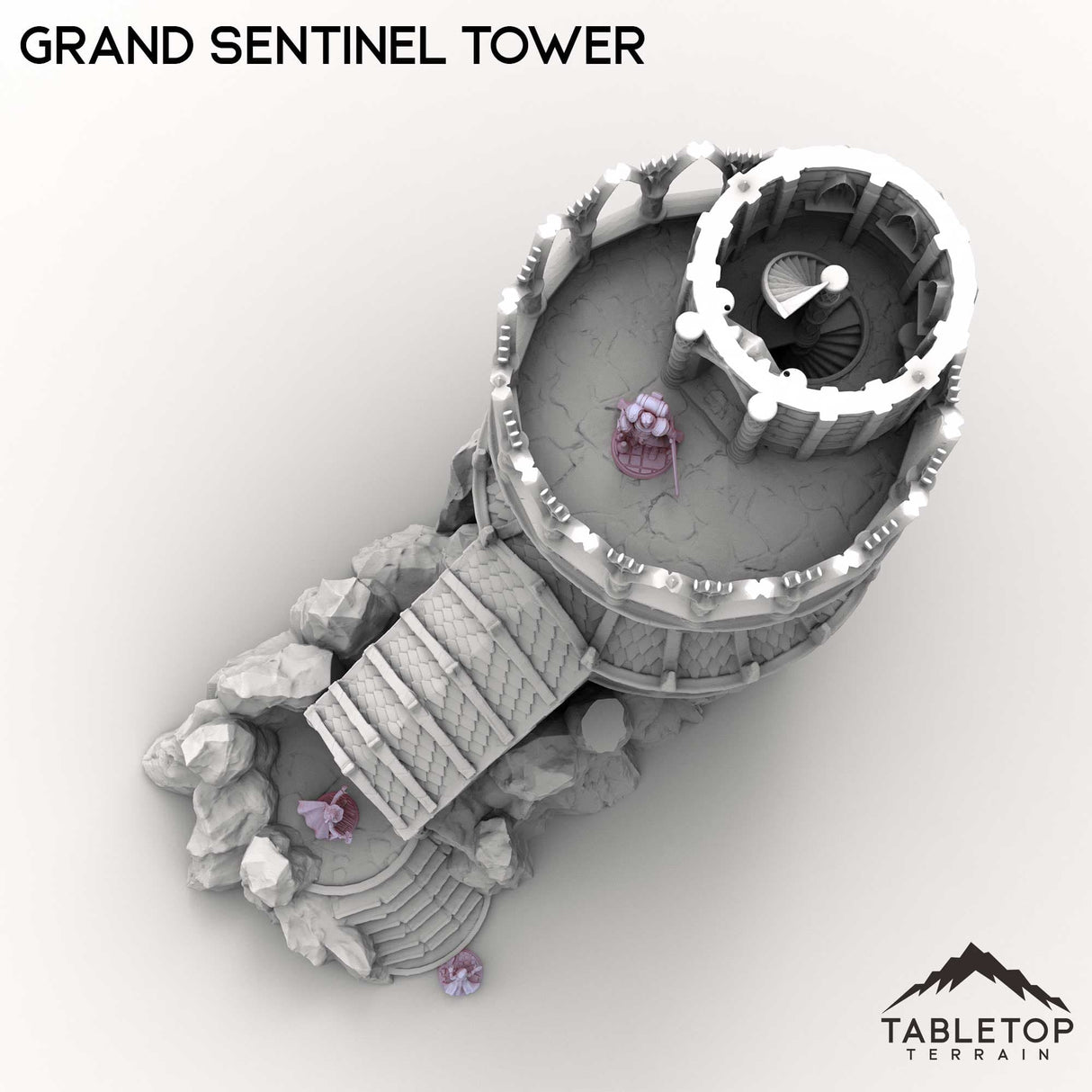 Tabletop Terrain Tower Grand Sentinel Tower