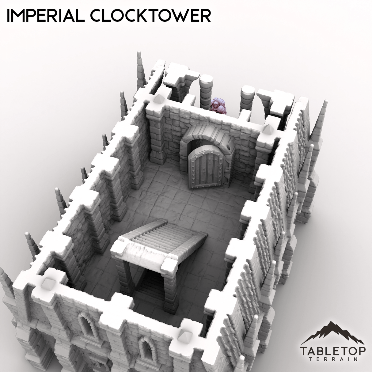 Tabletop Terrain Tower Imperial Clocktower