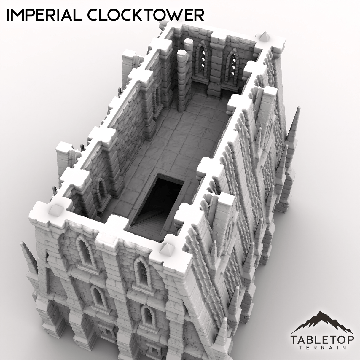 Tabletop Terrain Tower Imperial Clocktower