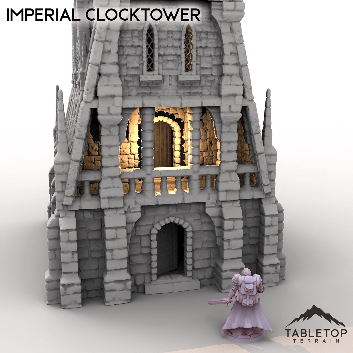 Tabletop Terrain Tower Imperial Clocktower