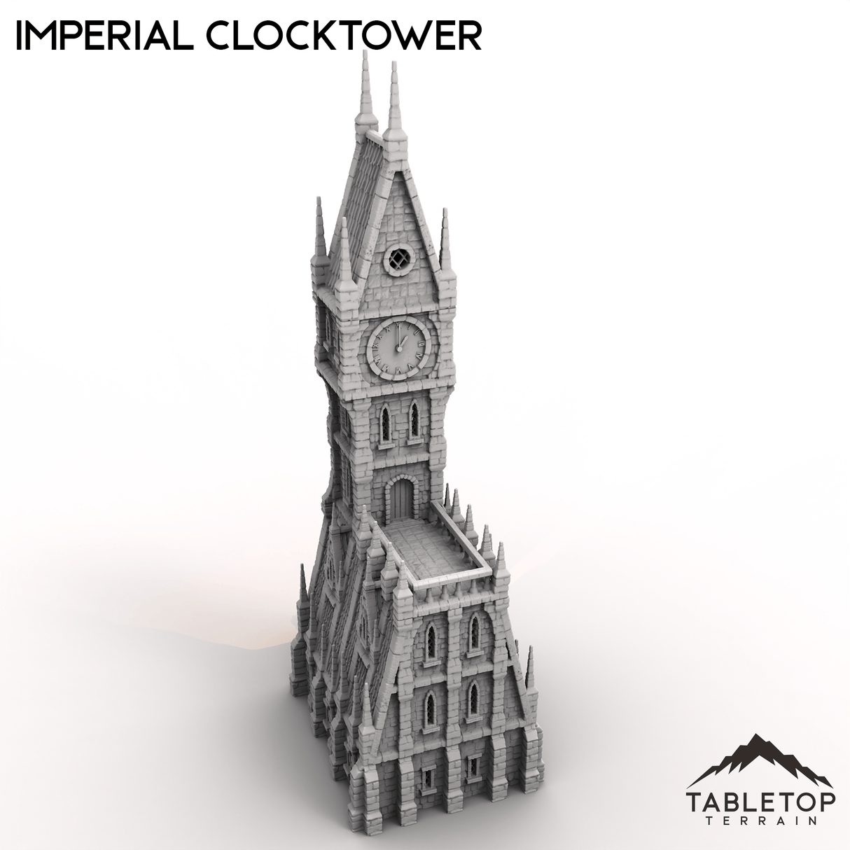 Tabletop Terrain Tower Imperial Clocktower