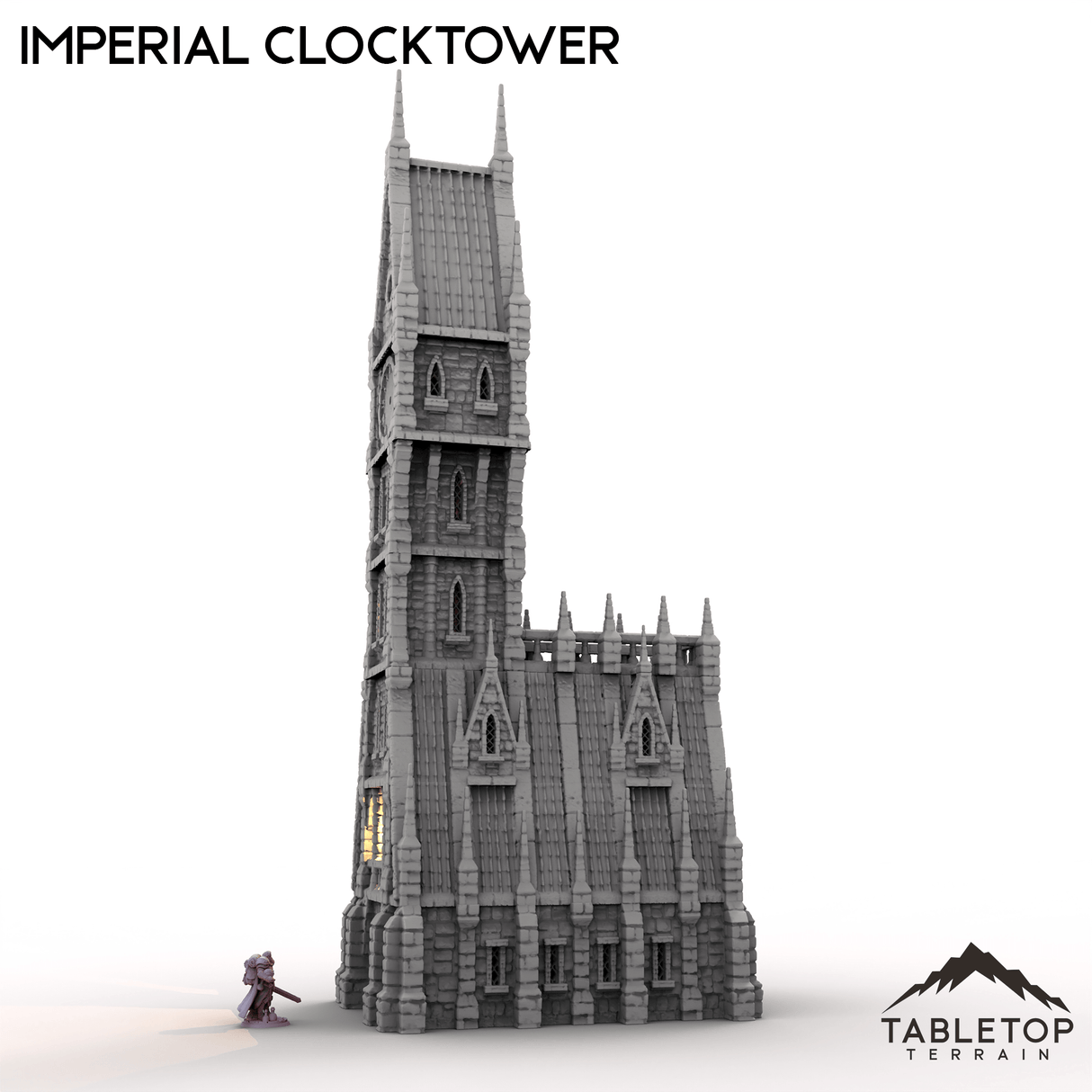 Tabletop Terrain Tower Imperial Clocktower