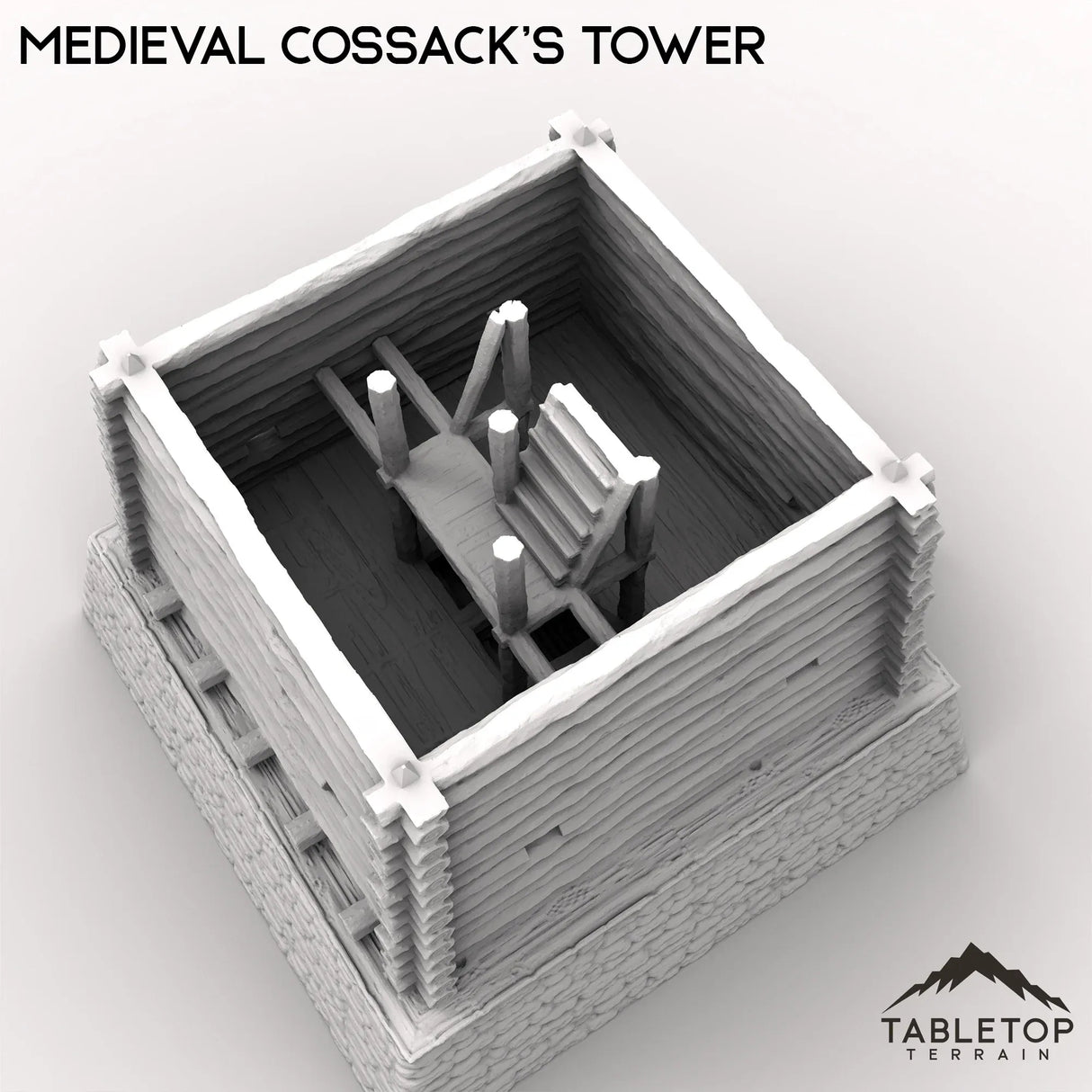 Tabletop Terrain Tower Medieval Cossack's Tower