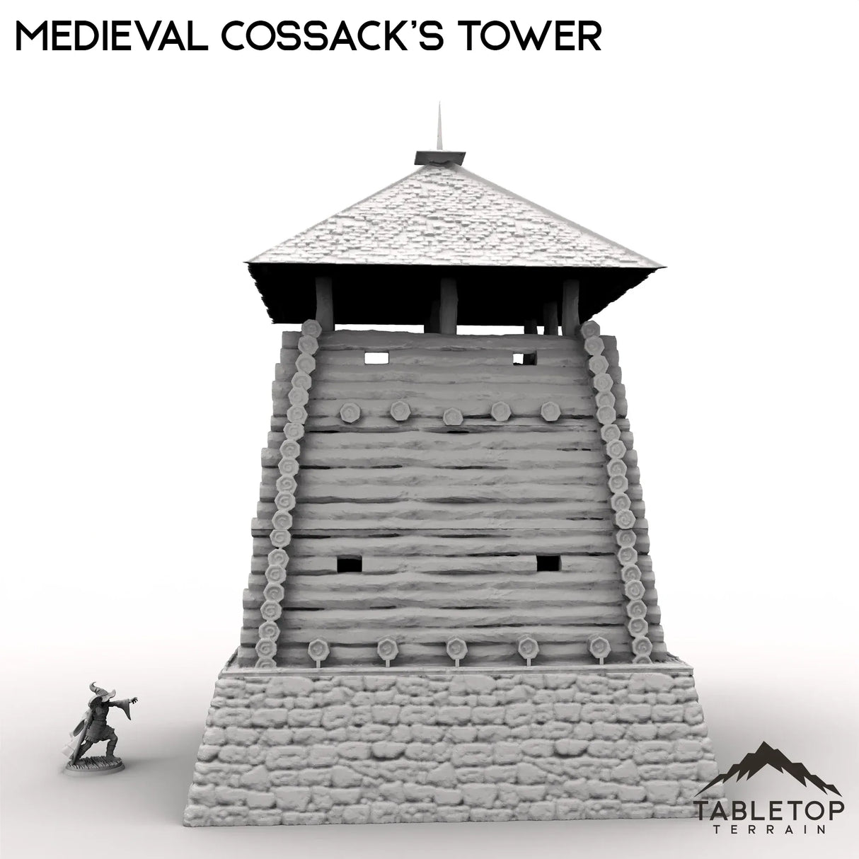 Tabletop Terrain Tower Medieval Cossack's Tower
