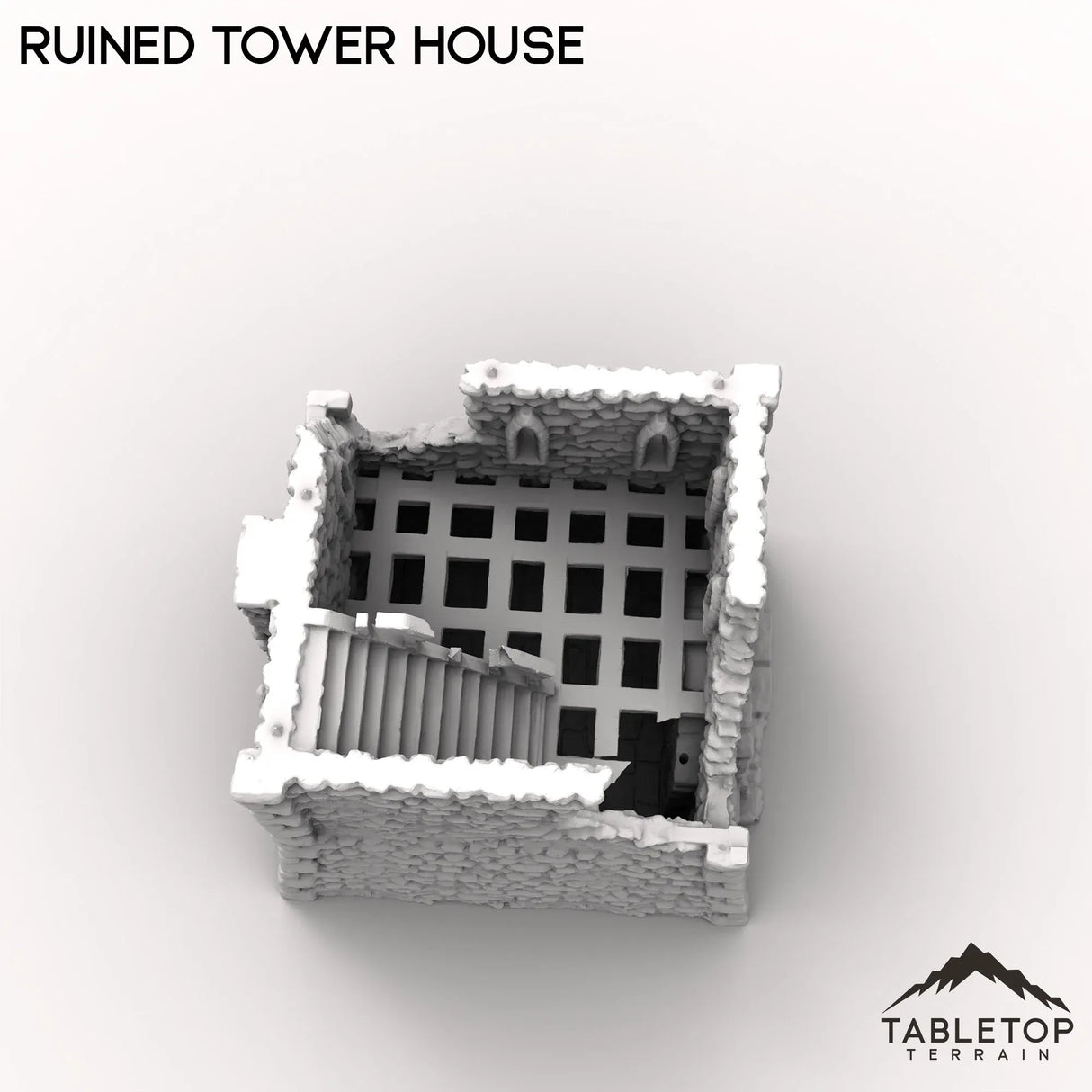 Tabletop Terrain Tower Ruined Tower House