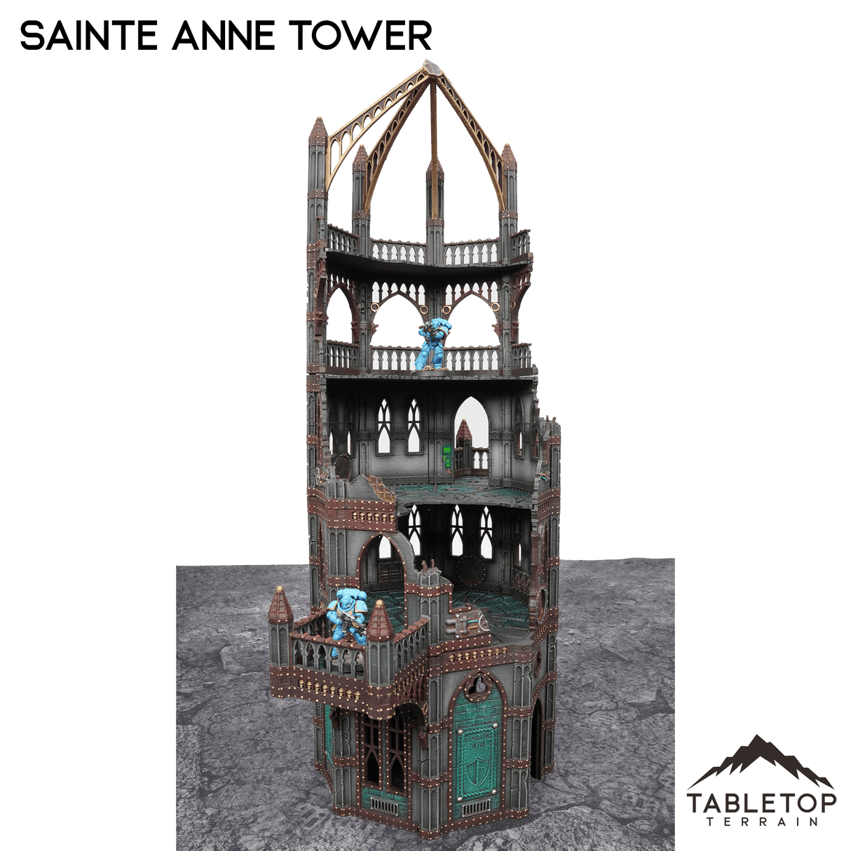 Tabletop Terrain Tower Sainte Anne Tower