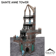 Tabletop Terrain Tower Sainte Anne Tower
