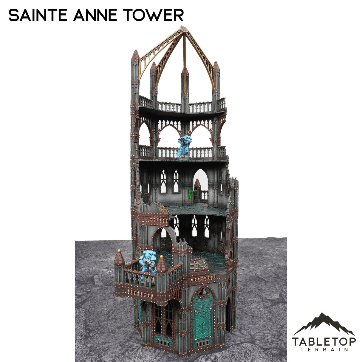 Tabletop Terrain Tower Sainte Anne Tower