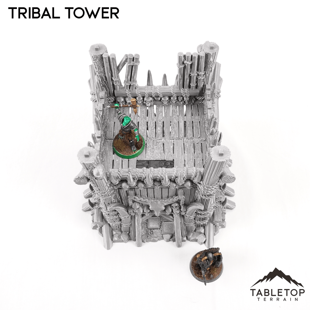 Tabletop Terrain Tower Tribal Tower - Tribal Tower