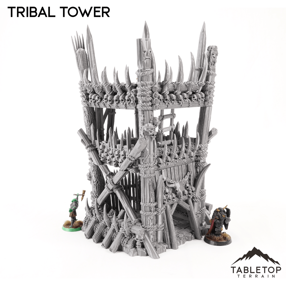 Tabletop Terrain Tower Tribal Tower - Tribal Tower