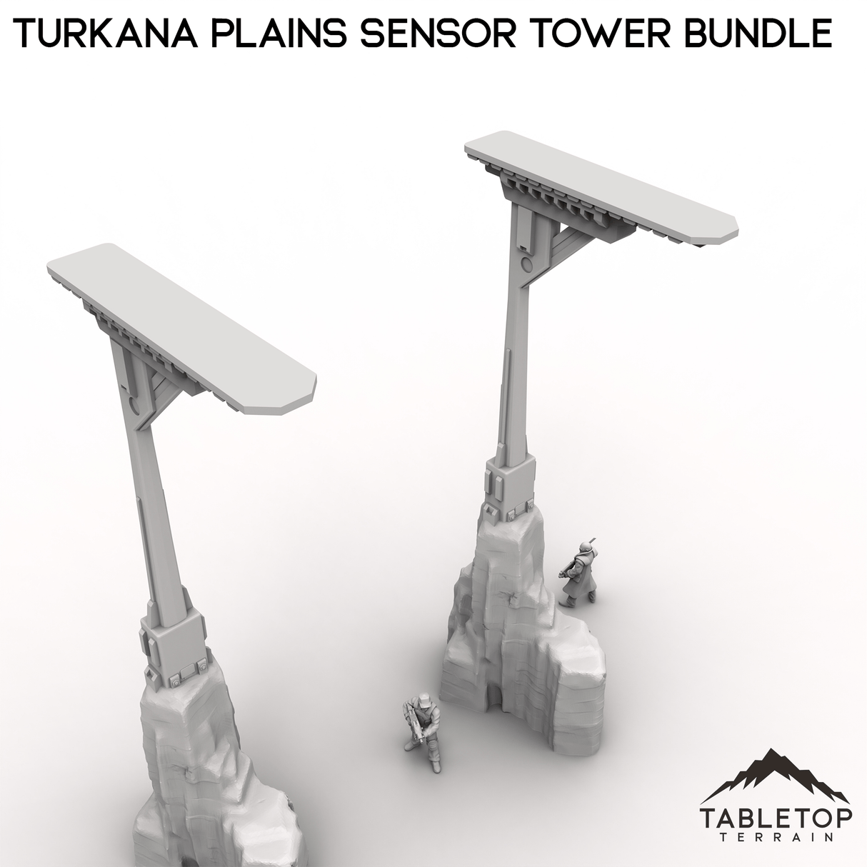 Tabletop Terrain Tower Turkana Plains Sensor Tower Bundle