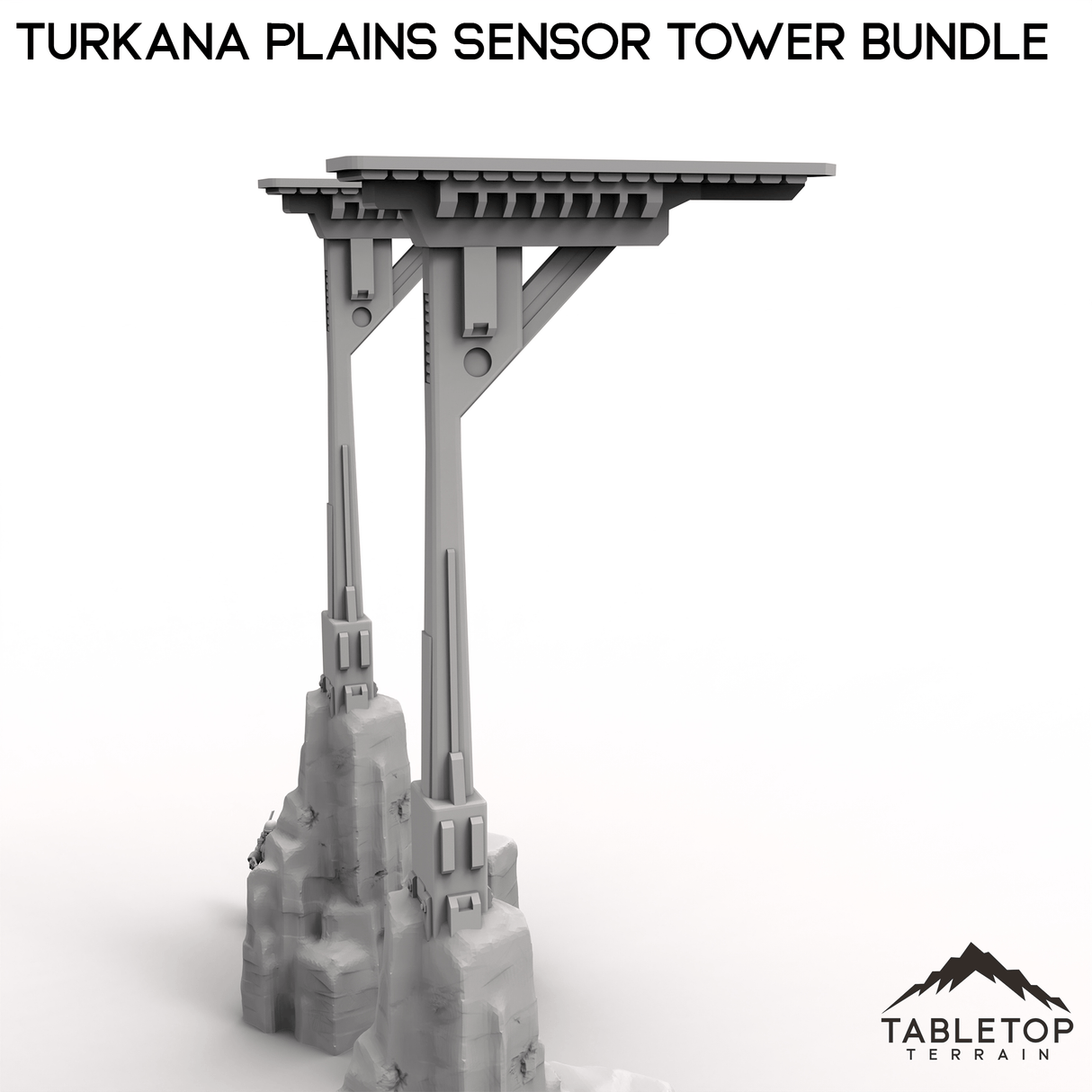 Tabletop Terrain Tower Turkana Plains Sensor Tower Bundle