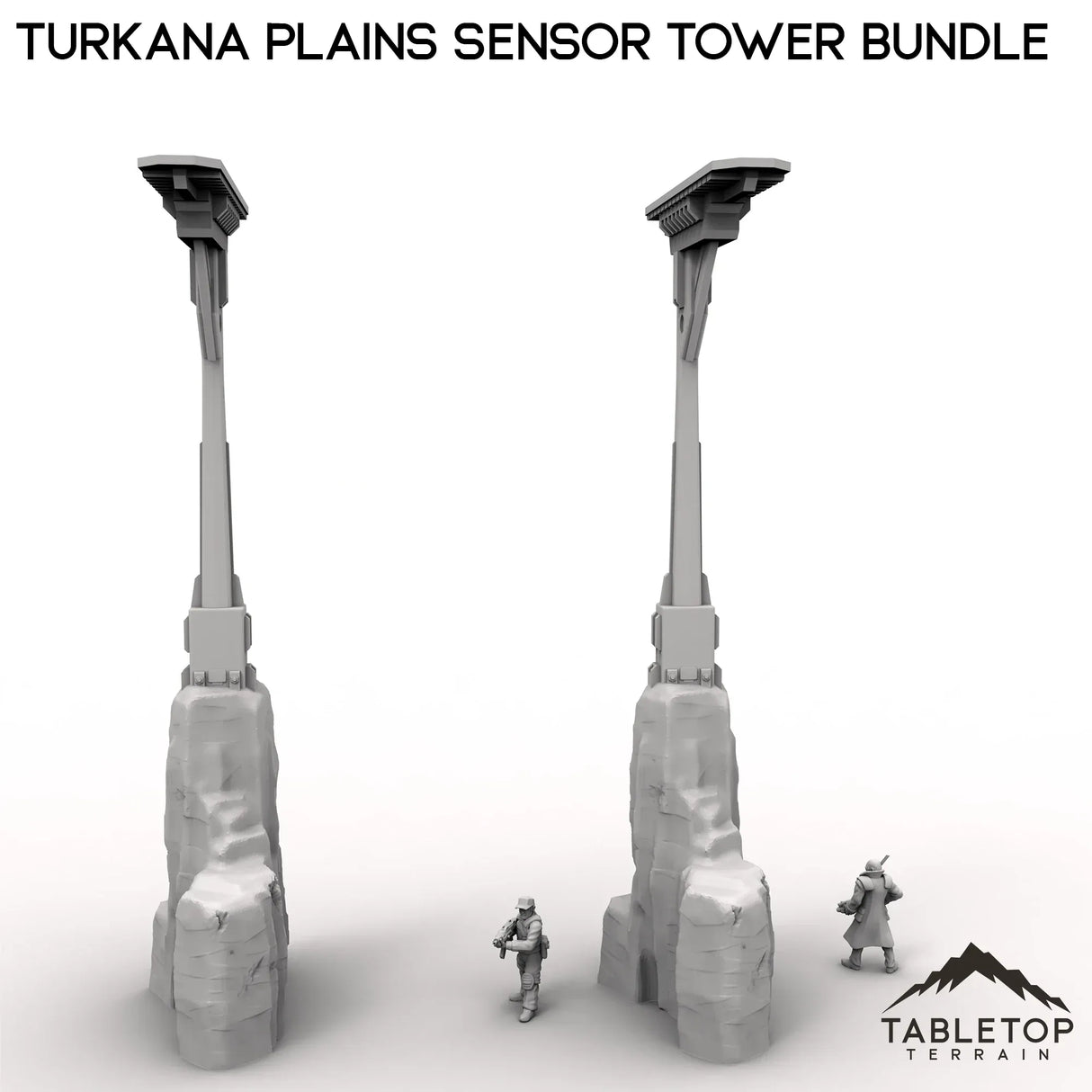 Tabletop Terrain Tower Turkana Plains Sensor Tower Bundle