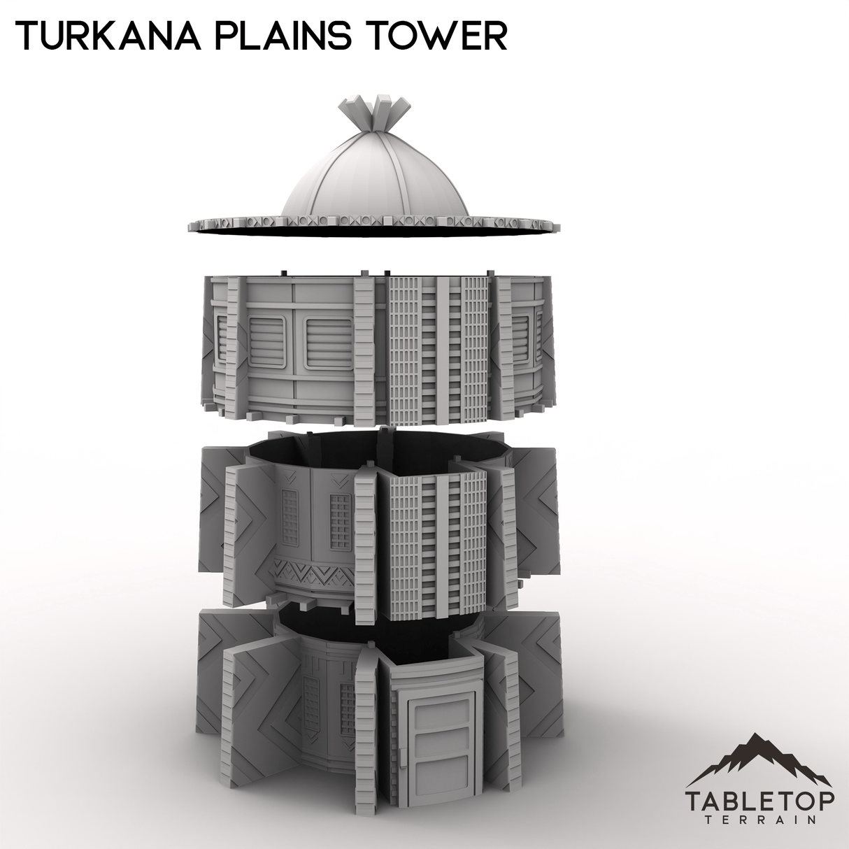 Tabletop Terrain Tower Turkana Plains Tower