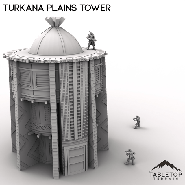 Tabletop Terrain Tower Turkana Plains Tower