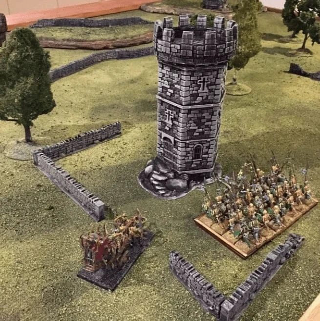 Tabletop Terrain Tower War Towers - Fantasy Building