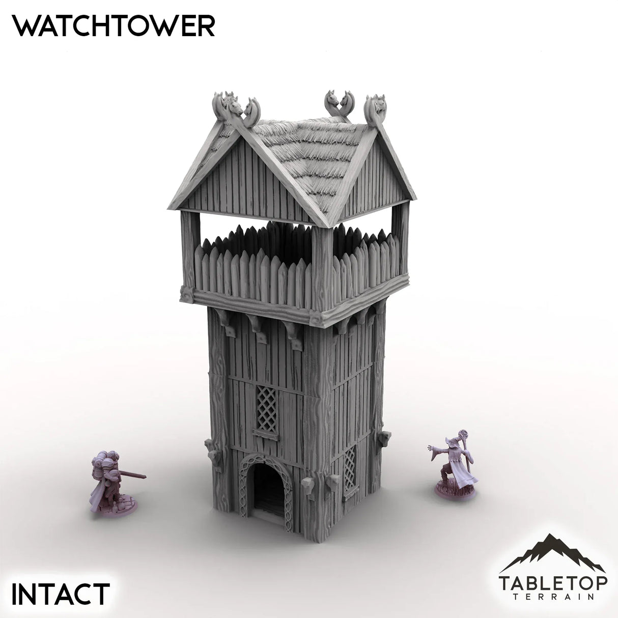 Tabletop Terrain Tower Watchtower - Kingdom of Saxonia