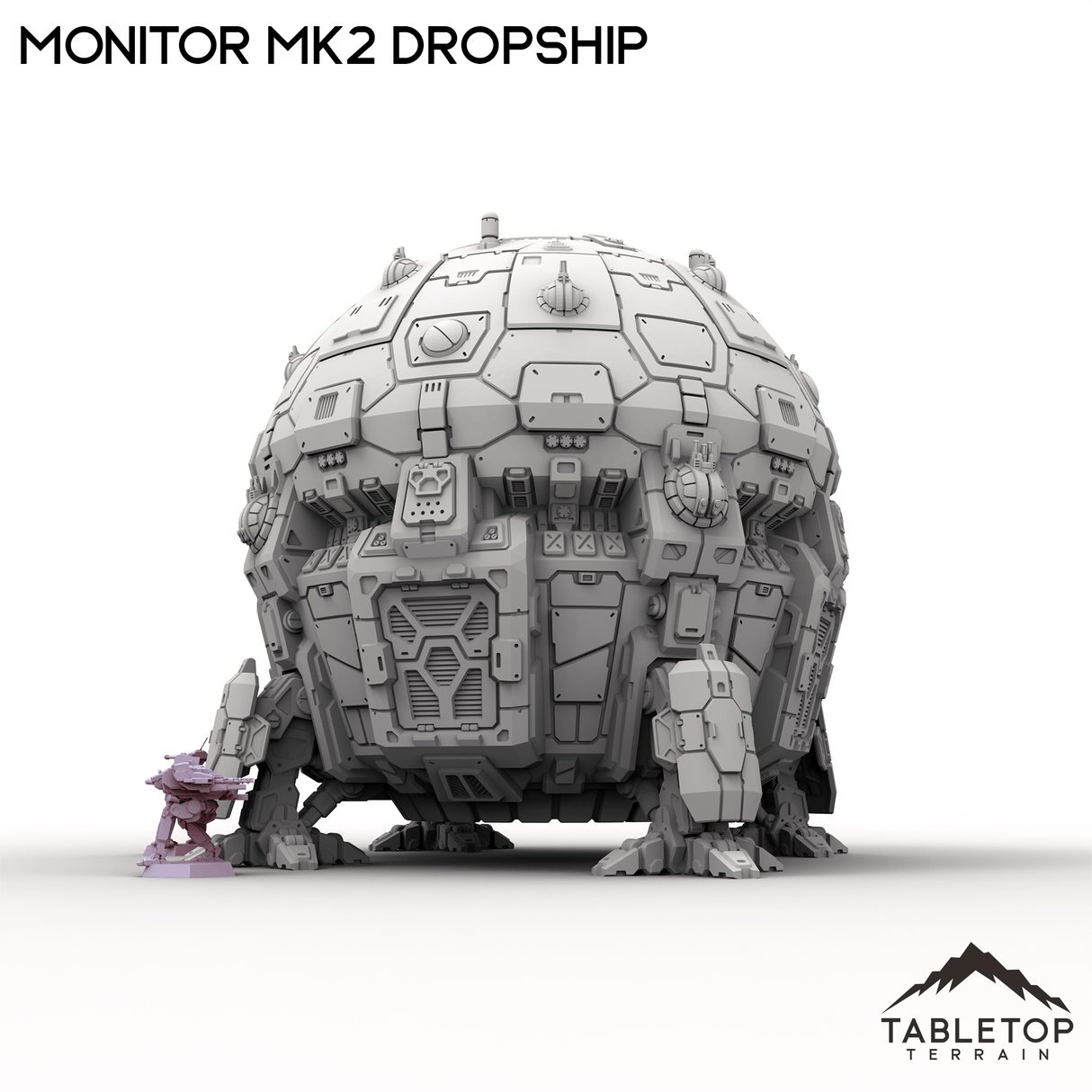 Tabletop Terrain Transport Monitor Mk2 Dropship