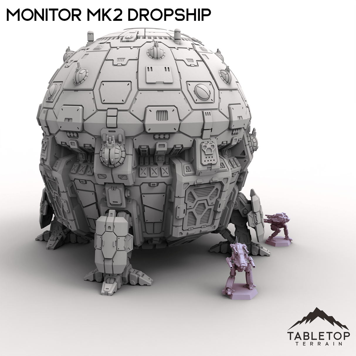 Tabletop Terrain Transport Monitor Mk2 Dropship