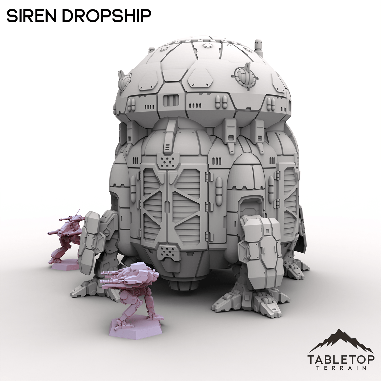Tabletop Terrain Transport Siren Dropship