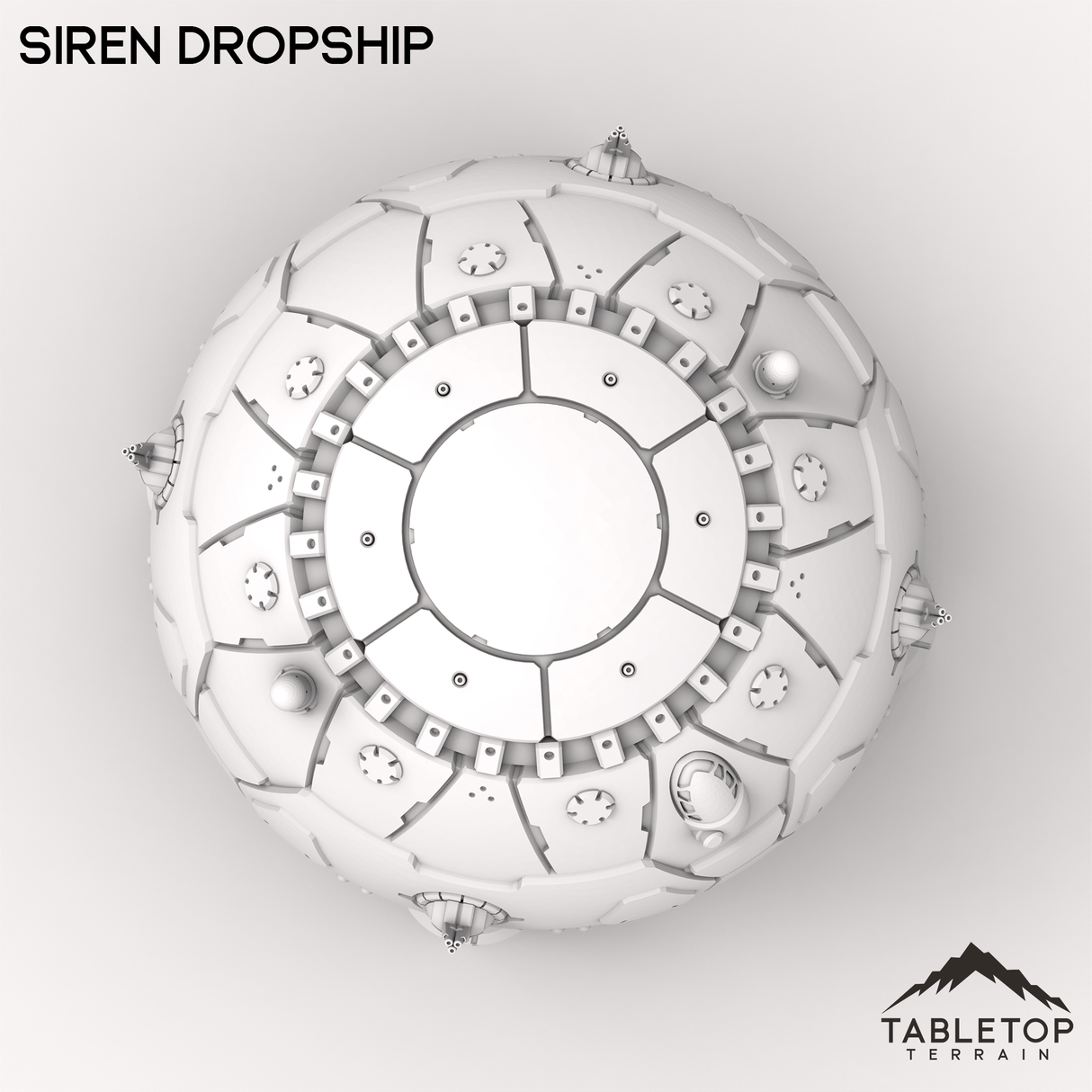 Tabletop Terrain Transport Siren Dropship