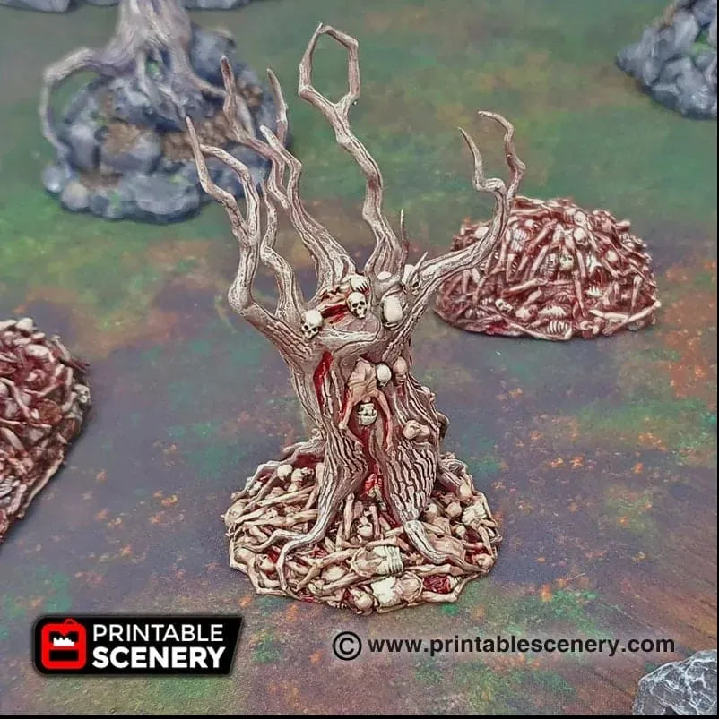 Tabletop Terrain Trees Blood Trees - Scatter Terrain