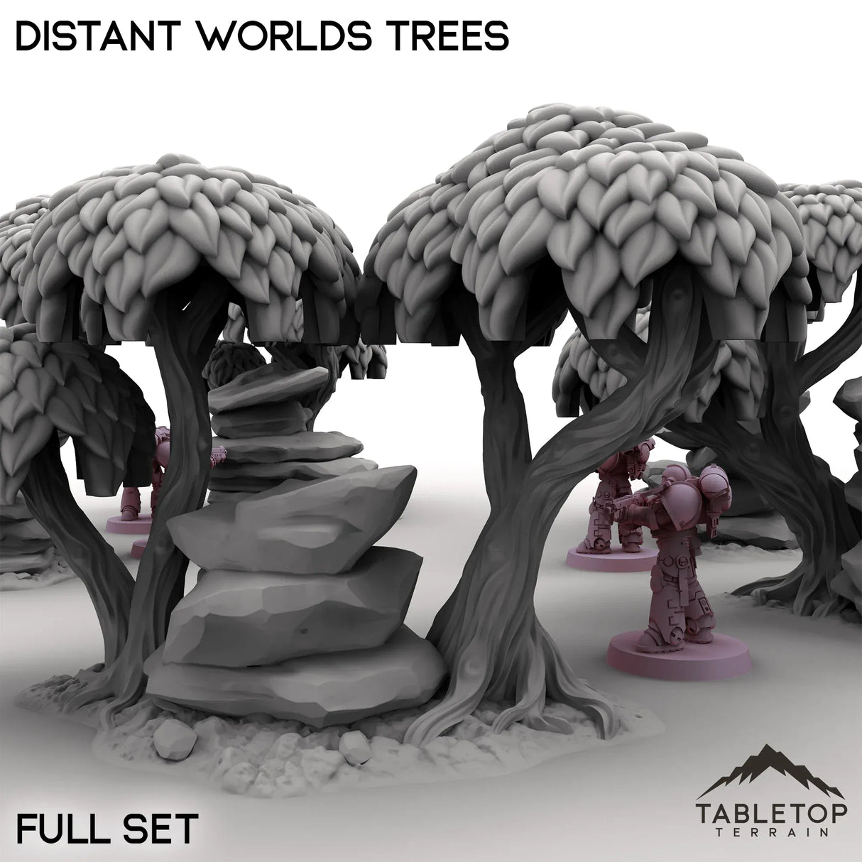 Tabletop Terrain Trees Distant Worlds Trees