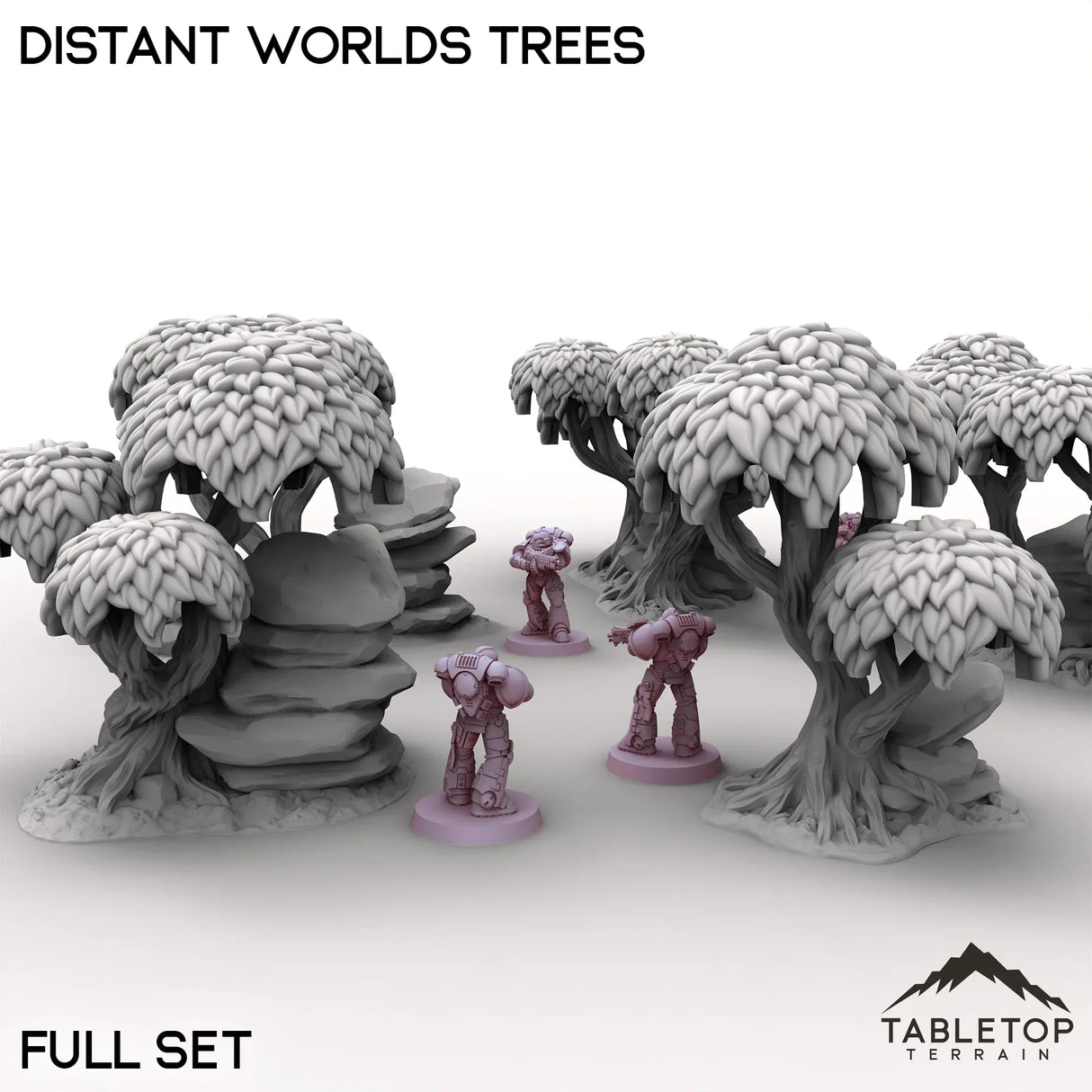 Tabletop Terrain Trees Distant Worlds Trees
