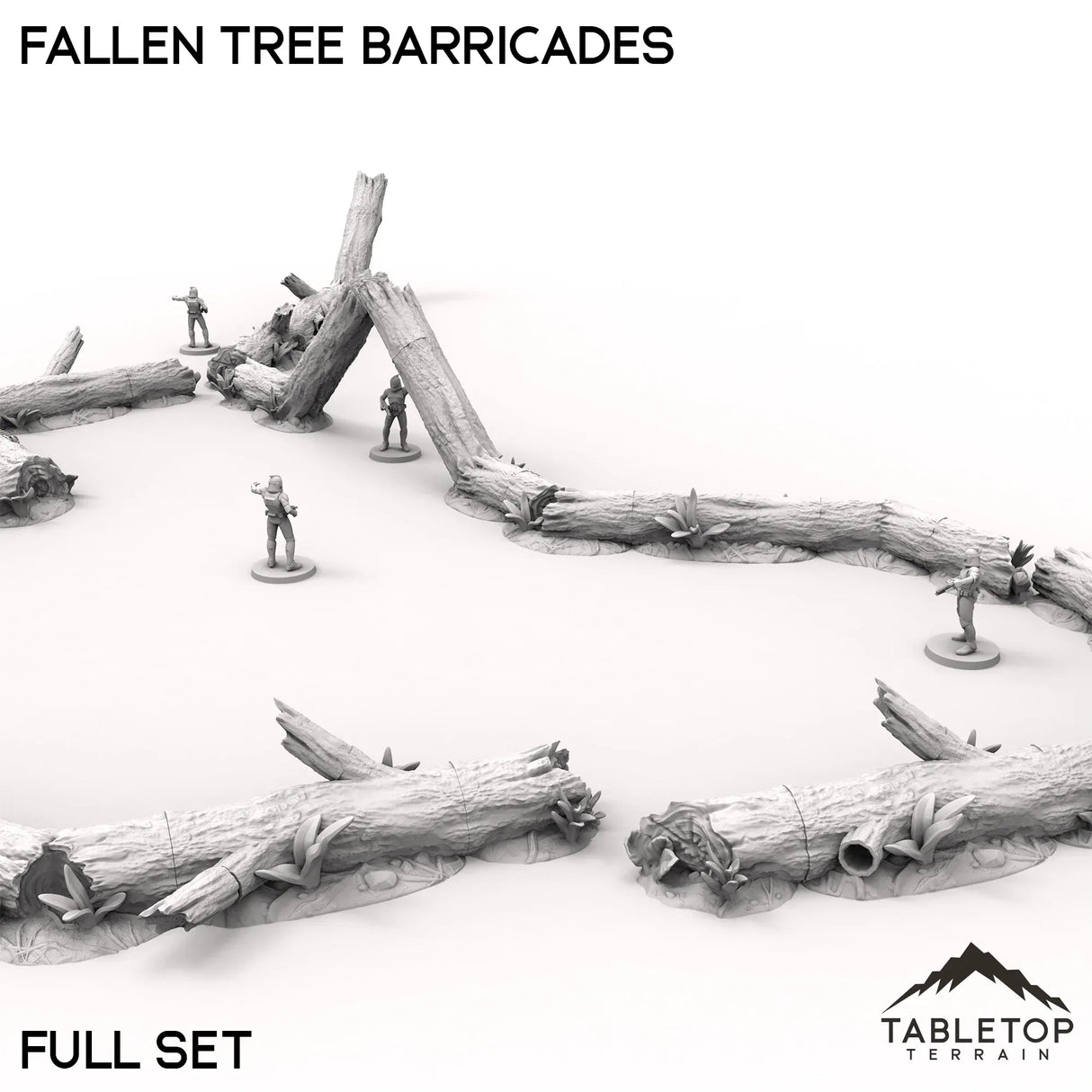 Tabletop Terrain Trees Fallen Tree Barricades