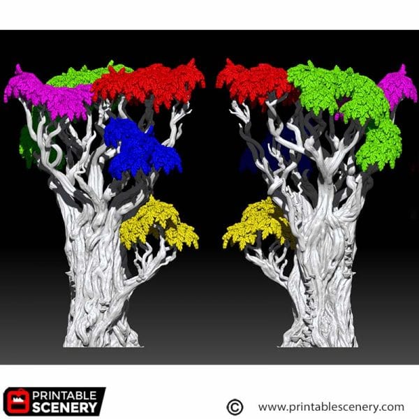 Tabletop Terrain Trees Giant Swamp Tree and Hovel - The Gloaming Swamp