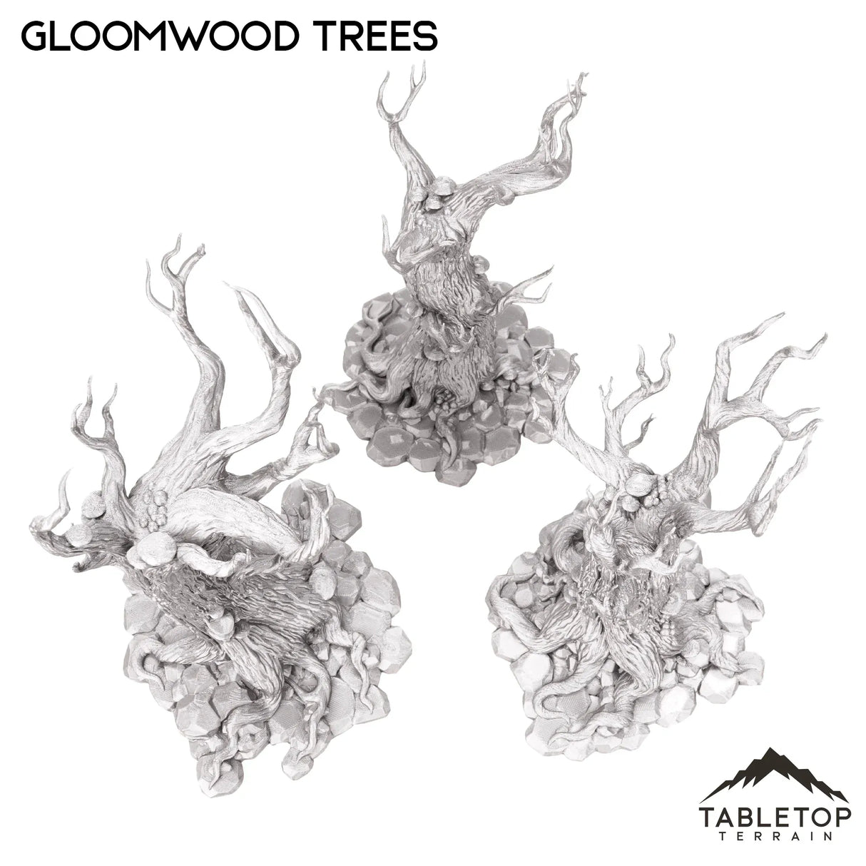 Tabletop Terrain Trees Gloomwood Trees - Fantasy Trees