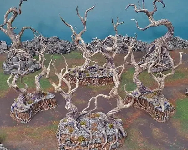 Tabletop Terrain Trees Gloomy Gully - Trees - Fantasy Scatter Terrain