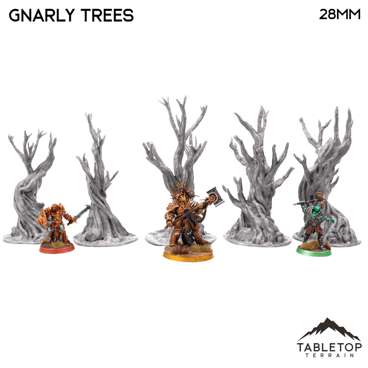 Tabletop Terrain Trees Gnarly Trees - Scatter Terrain