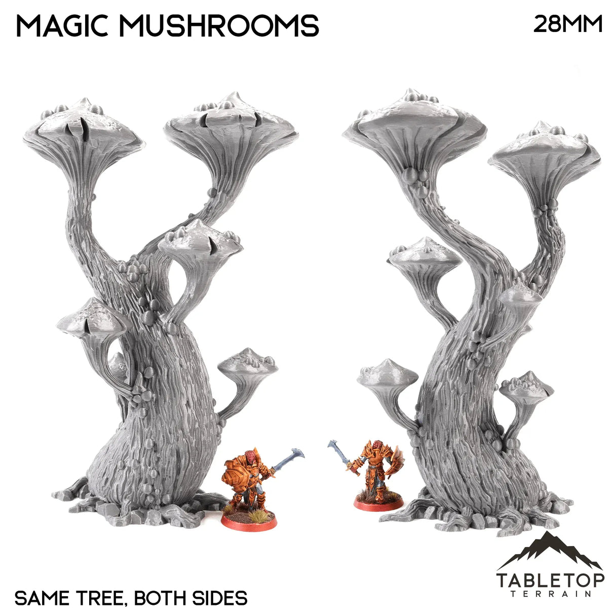 Tabletop Terrain Trees Magic Mushrooms - Fantasy Scatter Terrain / Trees