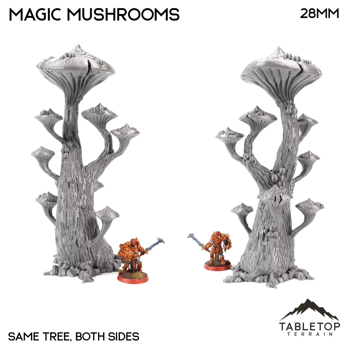 Tabletop Terrain Trees Magic Mushrooms - Fantasy Scatter Terrain / Trees