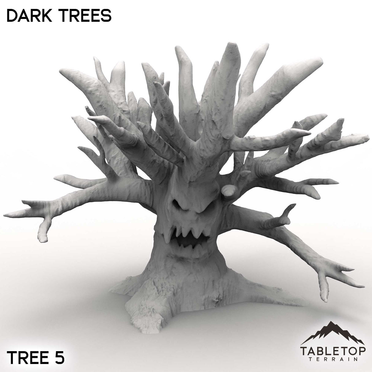 Tabletop Terrain Trees Tree 5 / 32mm Dark Trees
