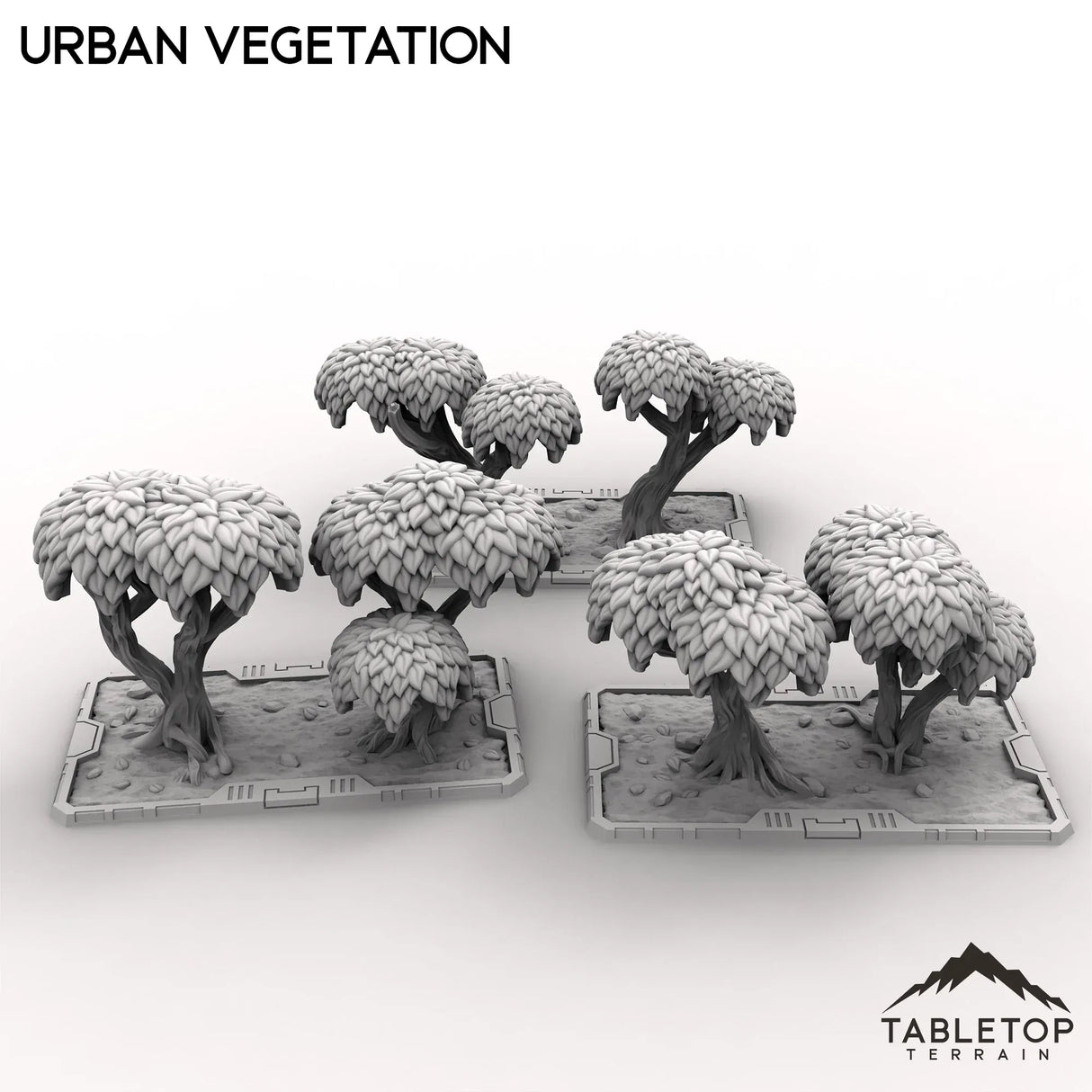 Tabletop Terrain Trees Urban Vegetation