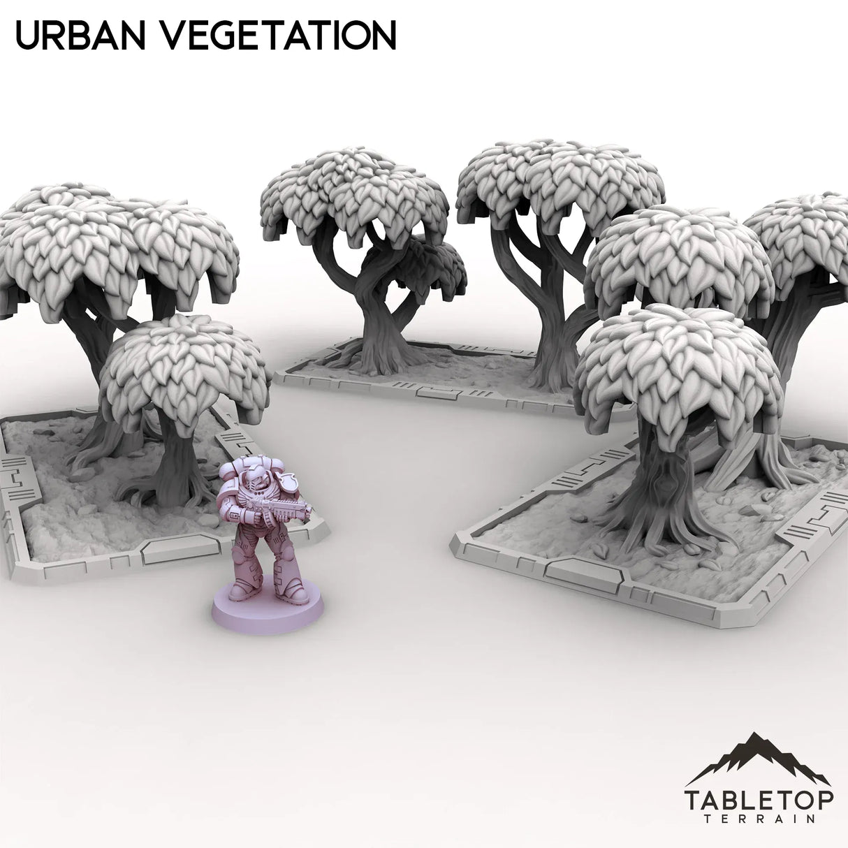 Tabletop Terrain Trees Urban Vegetation