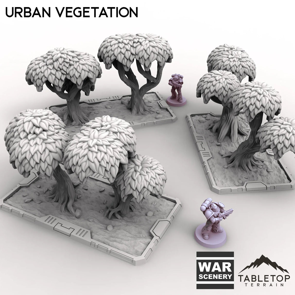 Tabletop Terrain Trees Urban Vegetation