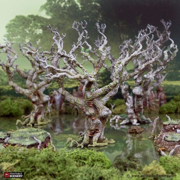 Tabletop Terrain Trees Wildwood Trees - The Gloaming Swamp