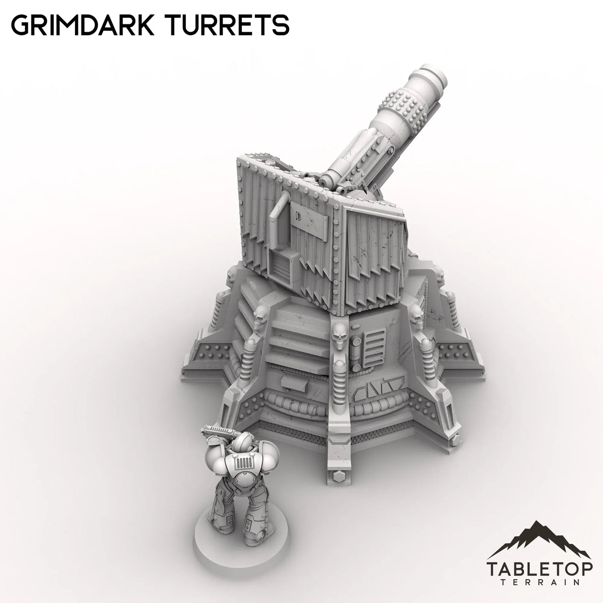 Tabletop Terrain Turrets Grimdark Turrets