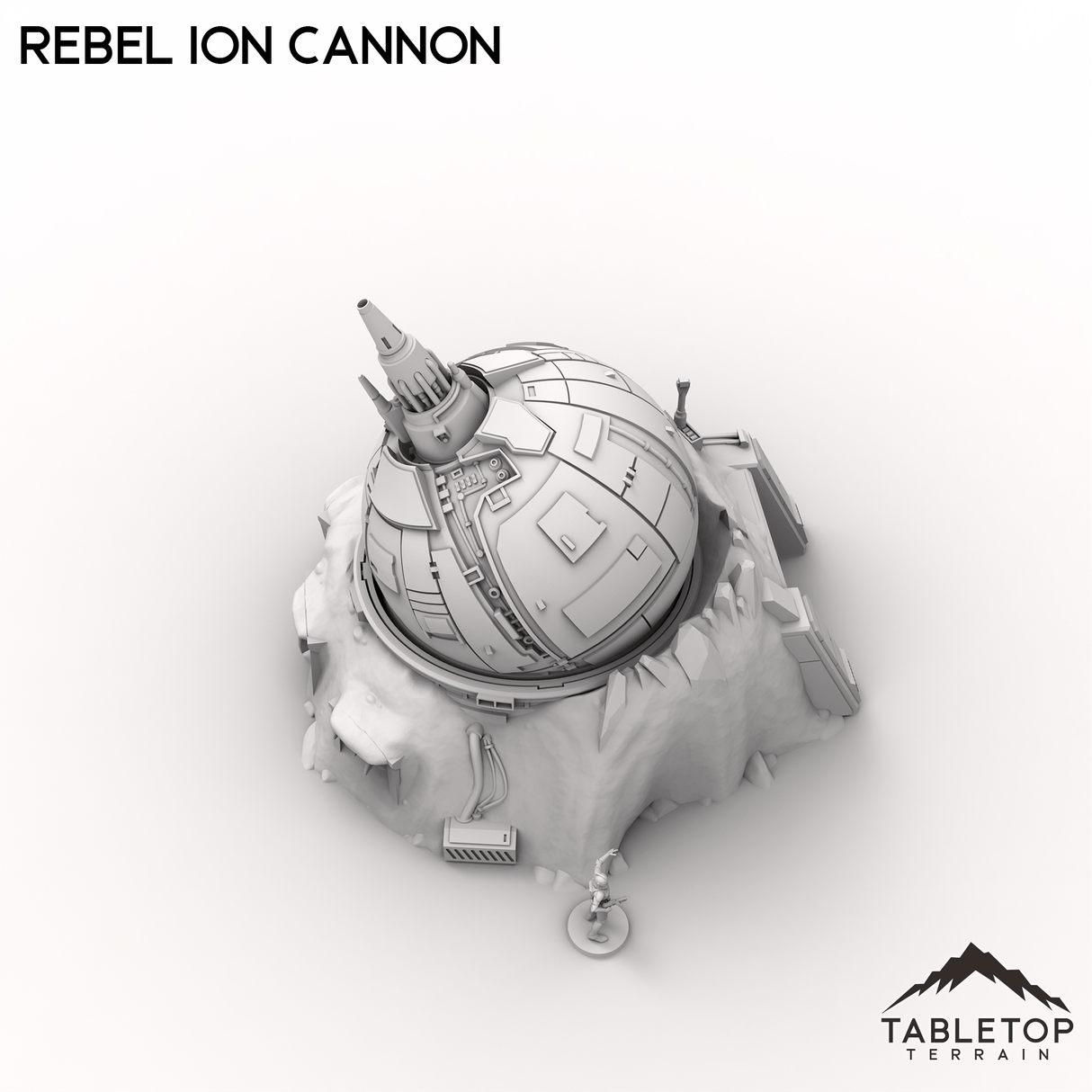 Tabletop Terrain Turrets Rebel Ion Cannon