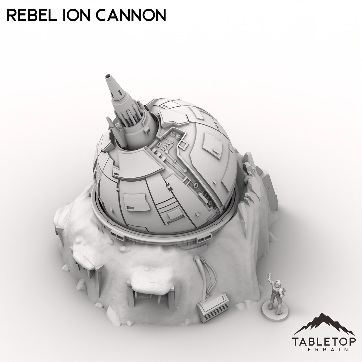 Tabletop Terrain Turrets Rebel Ion Cannon