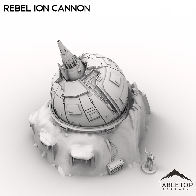 Tabletop Terrain Turrets Rebel Ion Cannon