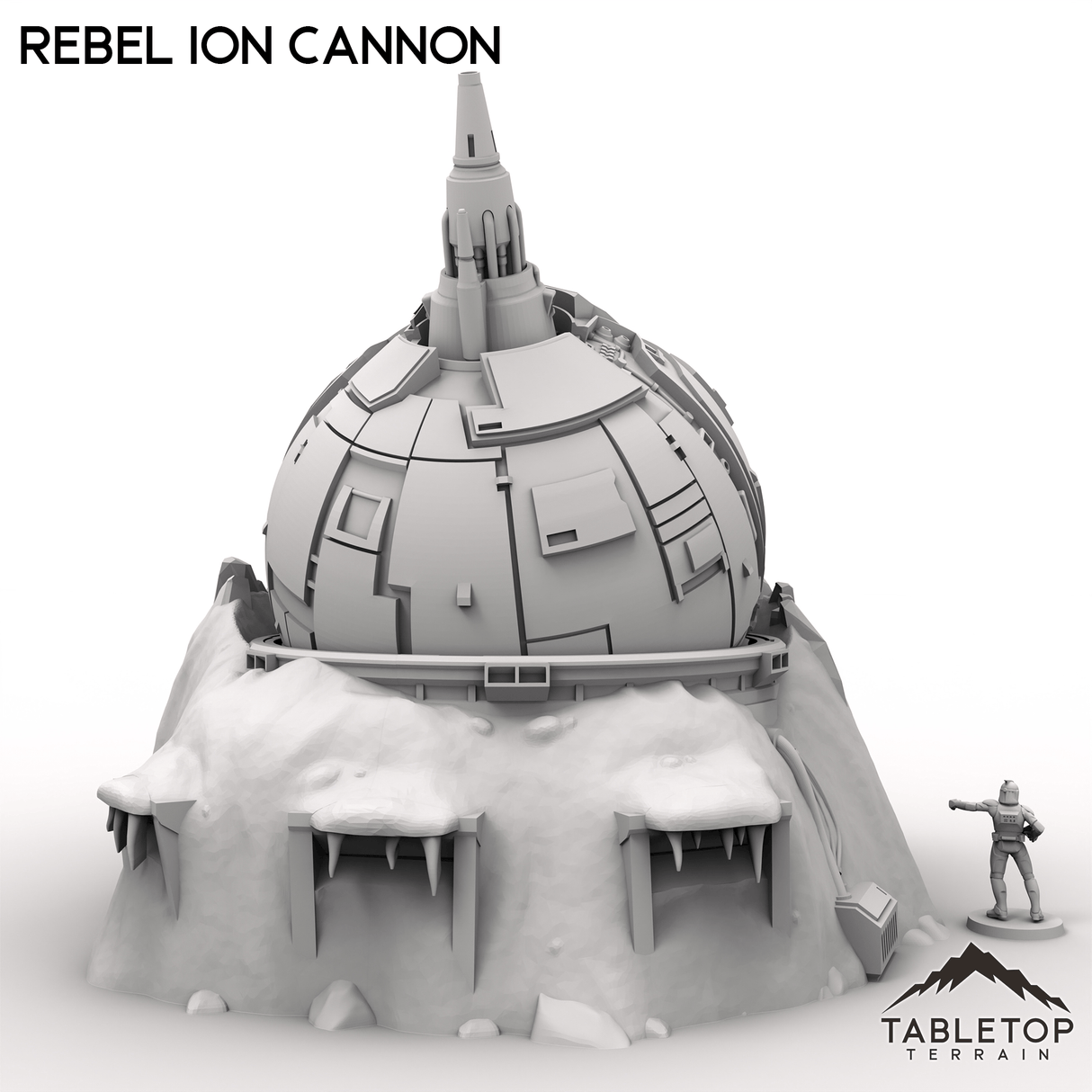 Tabletop Terrain Turrets Rebel Ion Cannon