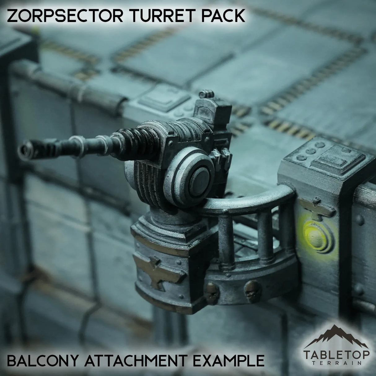 Tabletop Terrain Turrets Zorpsector Turret Pack
