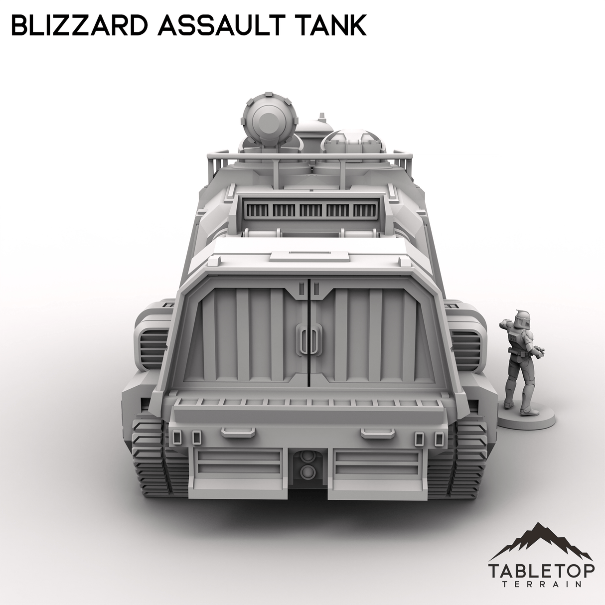 Tabletop Terrain Vehicle Blizzard Assault Tank